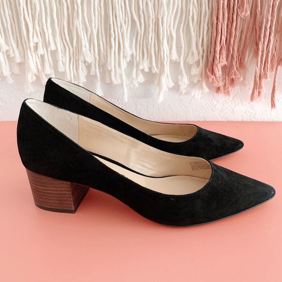 Sole Society Shoes - Sole Society Andorra Suede Block Heels